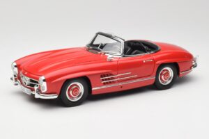 Mercedes 300 SL W198 Roadster Röd Med Hardtop Minichamps 1:18 180039041 Metall