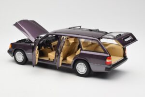Mercedes 300D S124 T-Model Bornit Återförsäljarupplaga Norev 1:18 B66040701 Metall — bild 5 av 8