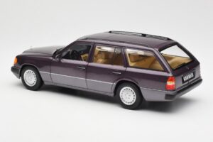 Mercedes 300D S124 T-Model Bornit Återförsäljarupplaga Norev 1:18 B66040701 Metall — bild 7 av 8