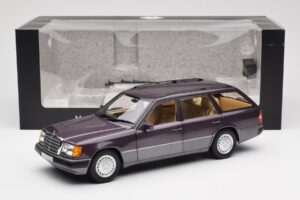 Mercedes 300D S124 T-Model Bornit Återförsäljarupplaga Norev 1:18 B66040701 Metall — bild 8 av 8