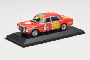 Mercedes 300 SEL 6.8 AMG #35 H. Heyer / C. Schickentanz 24 Hours of Spa 1971 Minichamps 1:43 MB007 Metall — bild 2 av 4