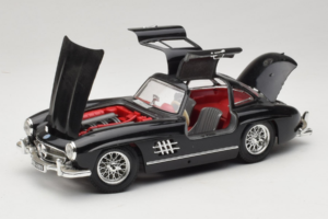 Mercedes 300SL Svart Bburago 1:18 3015-M3 Metall — bild 2 av 8