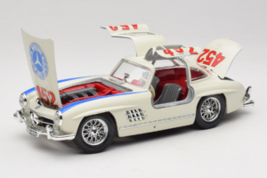 Mercedes 300SL #452 Mille Miglia 1955 Vit Bburago 1:18 3015-M2 Metall — bild 2 av 8