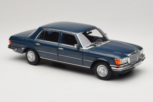 Mercedes 350 SEL W116 Hansa Blue Norev 1:18 183976 Metall — bild 6 av 8