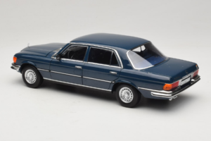 Mercedes 350 SEL W116 Hansa Blue Norev 1:18 183976 Metall — bild 7 av 8