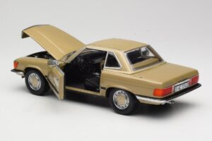 Mercedes 350 SL R107 Guld Sun Star 1:18 MB004 Metall — bild 5 av 8