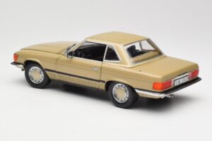 Mercedes 350 SL R107 Guld Sun Star 1:18 MB004 Metall — bild 7 av 8