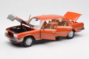 Mercedes 450 SEL 6.9 W116 Orange Metallic Norev 1:18 183459 Metall — bild 2 av 8