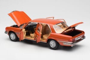 Mercedes 450 SEL 6.9 W116 Orange Metallic Norev 1:18 183459 Metall — bild 5 av 8