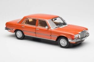 Mercedes 450 SEL 6.9 W116 Orange Metallic Norev 1:18 183459 Metall — bild 6 av 8