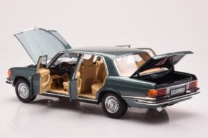 Mercedes 450 SEL 6.9 W116 Petrol Metallic Norev 1:18 183974 Metall — bild 5 av 8