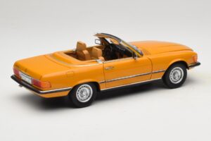 Mercedes 450 SL R107 Cayenne Orange Norev 1:18 183350 Metall — bild 4 av 10