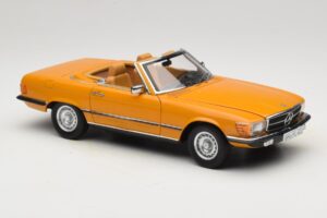 Mercedes 450 SL R107 Cayenne Orange Norev 1:18 183350 Metall — bild 8 av 10
