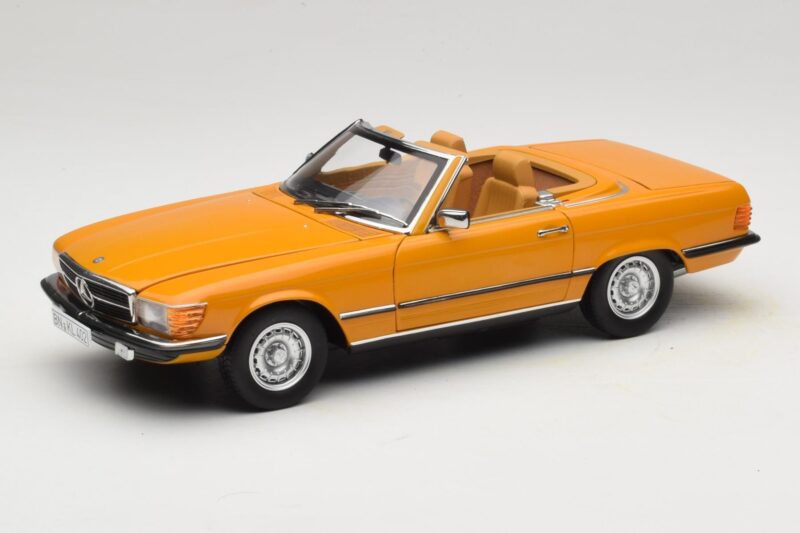 Mercedes 450 SL R107 Cayenne Orange Norev 1:18 183350 Metall