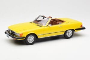 Mercedes 450SL R107 Gul US Version Norev 1:18 183727 Metall