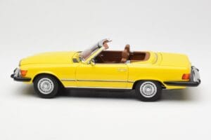Mercedes 450SL R107 Gul US Version Norev 1:18 183727 Metall — bild 5 av 9