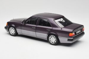 Mercedes 500 E W124 Bornit Metallic Norev 1:18 183948 Metall — bild 7 av 8