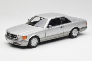Mercedes 500 SEC C126 Silver AUTOart 1:18 76212 Metall