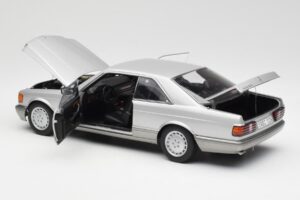 Mercedes 500 SEC C126 Silver AUTOart 1:18 76212 Metall — bild 5 av 8
