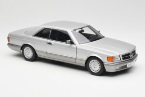 Mercedes 500 SEC C126 Silver AUTOart 1:18 76212 Metall — bild 6 av 8