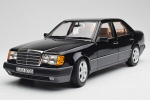 Mercedes 500E W124 Svart Limited Edition Norev 1:18 183949 Metall — bild 9 av 12