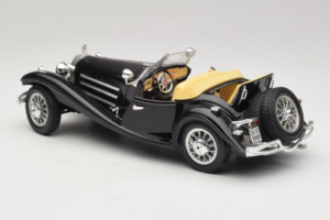 Mercedes 500K Roadster Svart Bburago 1:18 3020-P2 Metall — bild 5 av 8
