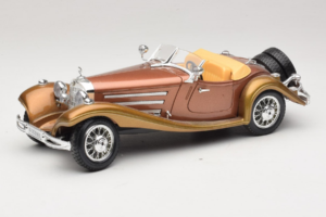 Mercedes 500K Roadster Koppar Metallic Bburago 1:18 3020-P1 Metall
