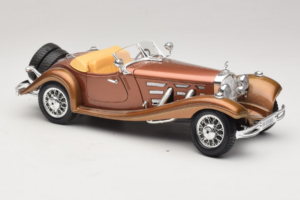 Mercedes 500K Roadster Koppar Metallic Bburago 1:18 3020-P1 Metall — bild 6 av 8