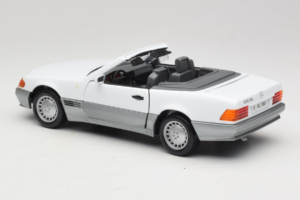 Mercedes 500 SL R129 Vit Roadtough 1:18 92048 Metall — bild 7 av 8