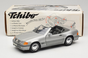 Mercedes 500SL R129 Silver Tchibo 1:18 TC001 Metall — bild 8 av 8