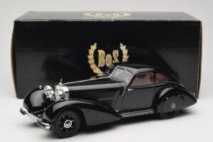 Mercedes 540K Autobahn Kurier Svart BoS Models 1:18 BOS003 Resin — bild 6 av 6