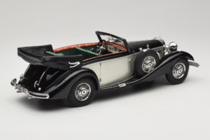 Mercedes 540K Cabriolet Svart Silver Cult Models 1:18 CML184-3 Metall — bild 2 av 6