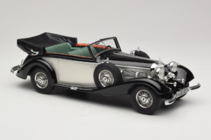 Mercedes 540K Cabriolet Svart Silver Cult Models 1:18 CML184-3 Metall — bild 4 av 6