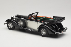Mercedes 540K Cabriolet Svart Silver Cult Models 1:18 CML184-3 Metall — bild 5 av 6