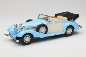 Mercedes 540K Cabriolet Blå Vit Cult Models 1:18 CML184-2 Metall