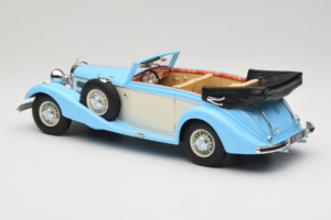 Mercedes 540K Cabriolet Blå Vit Cult Models 1:18 CML184-2 Metall — bild 5 av 6