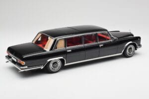Mercedes 600 Pullman W100 Svart NZG 1:18 1071/50 Metall — bild 3 av 8