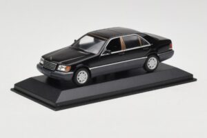 Mercedes 600 SEL W140 Black Metallic Minichamps 1:43 940035400 Metall — bild 2 av 4
