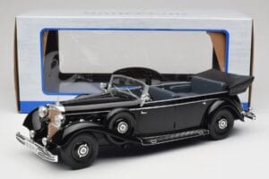 Mercedes 770 W150 Svart MCG 1:18 MCG18207 Metall — bild 6 av 6