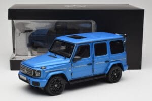 Mercedes AMG G 63 L W465 Blå Norev 1:18 B66960664 Metall — bild 6 av 6