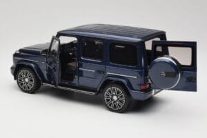 Mercedes AMG G 63 L W465 Mörkblå Norev 1:18 B66960663 Metall — bild 5 av 8