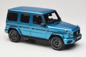 Mercedes AMG G63 W463 Hyper Blue Magno GT Spirit 1:18 GT925 Resin — bild 4 av 6