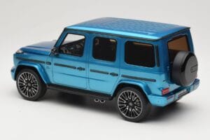 Mercedes AMG G63 W463 Hyper Blue Magno GT Spirit 1:18 GT925 Resin — bild 5 av 6