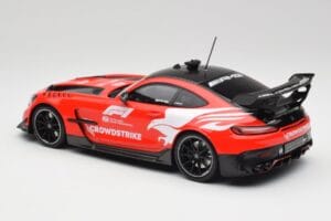 Mercedes AMG GT Black Series F1 Safety Car 2022 Minichamps 1:18 153032093 Metall — bild 5 av 6