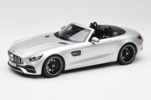Mercedes AMG GT C Roadster R190 Silver Norev 1:18 183453 Metall