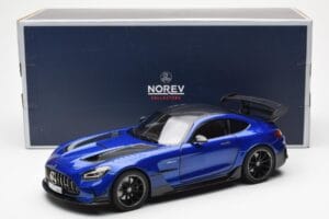 Mercedes AMG GT C190 Black Series Blå Metallic Norev 1:18 183908 Metall — bild 8 av 8