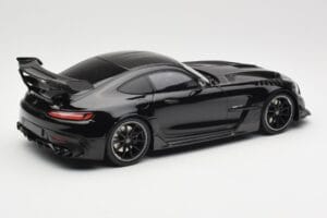 Mercedes AMG GT C190 Black Series Jet Black Metallic Minichamps 1:18 155032024 Metall — bild 2 av 6