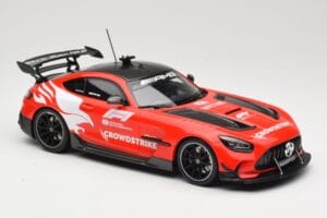 Mercedes AMG GT C190 Black Series Safety Car F1 2022 Minichamps 1:18 155032090 Metall — bild 4 av 6