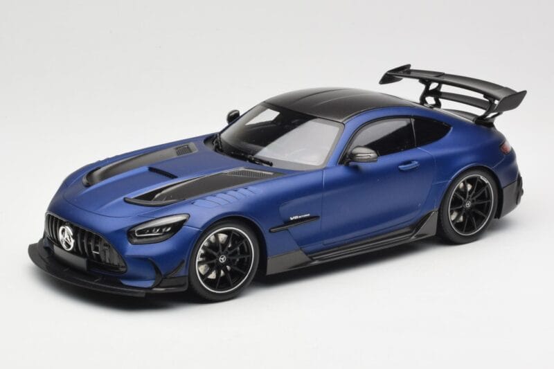 Mercedes AMG GT C190 Black Series Spectral Blue Magno Minichamps 1:18 155032021 Metall