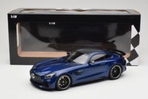 Mercedes AMG GT R C190 AMG Solarbeam Yellow Metallic Minichamps 1:18 155036022 Metall — bild 6 av 6